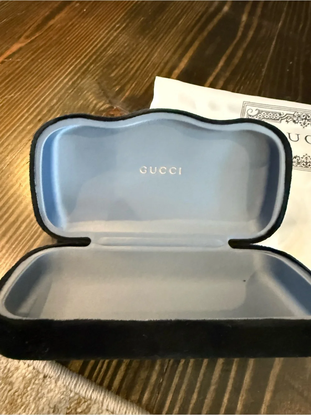 Gucci luxury packaging, dust bags, cases, pouches, bundle